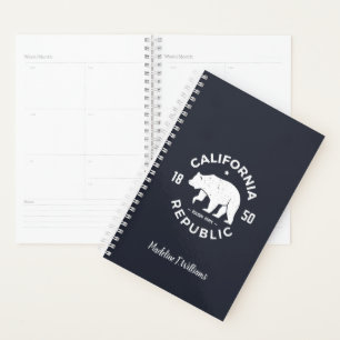 California Logo The Golden State 2 Planner