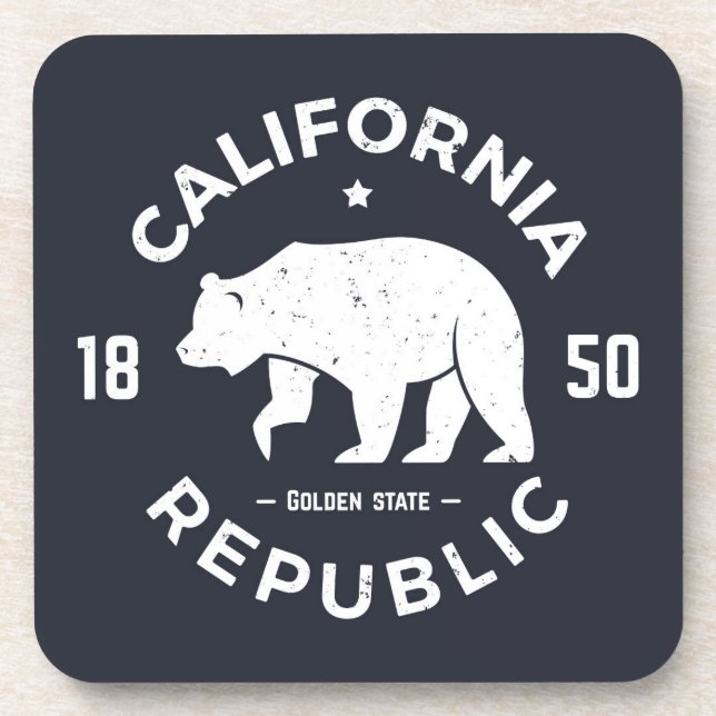 California Logo | The Golden State Coaster (Front)