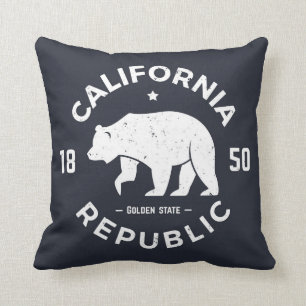 California Logo   The Golden State Cushion