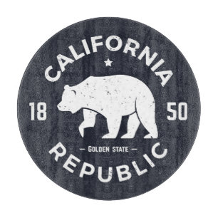California Logo The Golden State Cutting Board