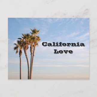 California Love | Palm Trees Postcard