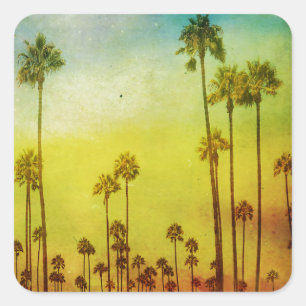 California Love Square Sticker