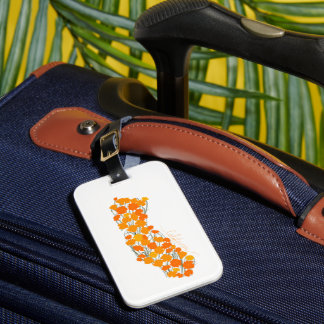 California Luggage Tag