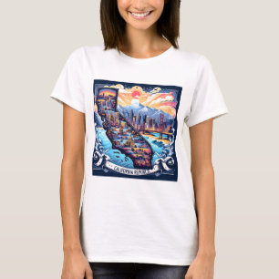 California Map Art Women’s T-Shirt
