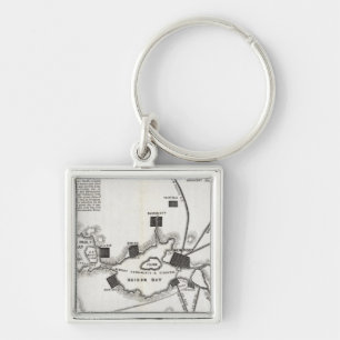 California Map Key Ring
