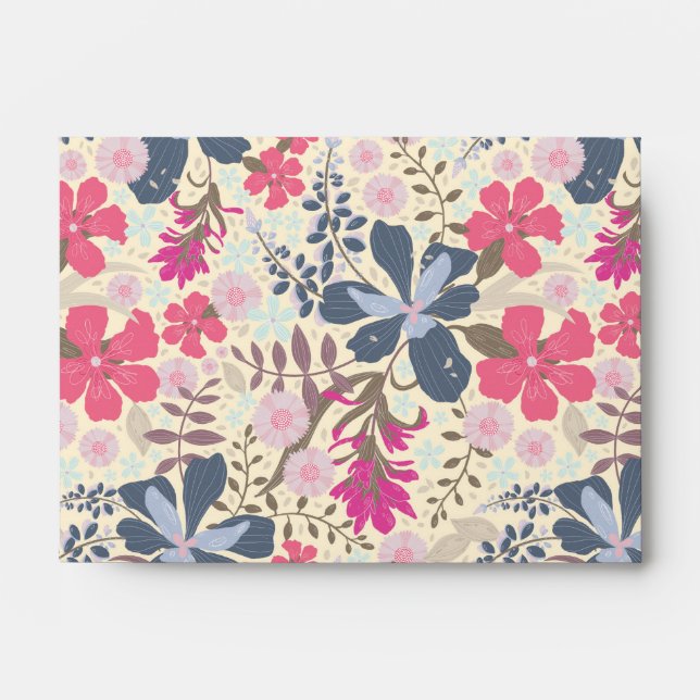 California Meadow (Pink/Corn Silk) – Envelope (Front)