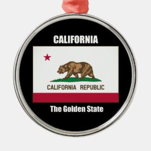 California Metal Tree Decoration