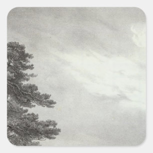 California Mission Square Sticker