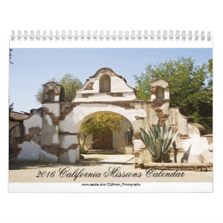 California Missions Calendar