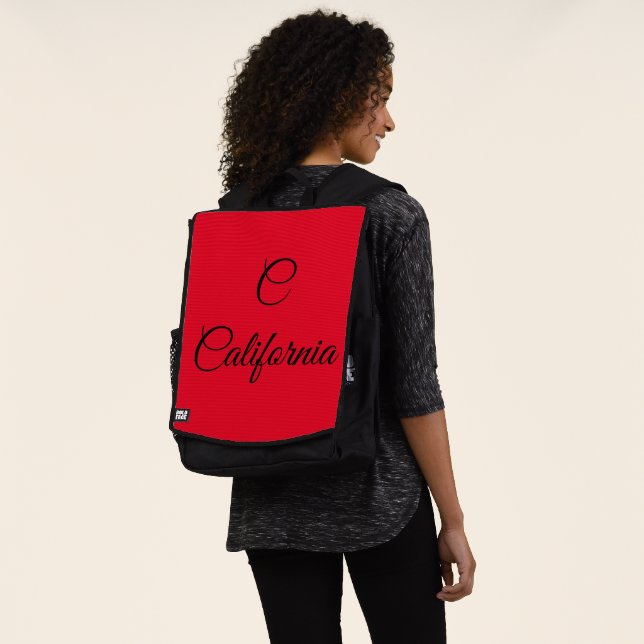 California Monogram Backpack (Worn)