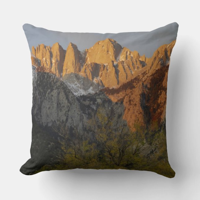 California, Mount Whitney, Inyo National Forest 3 Cushion (Front)