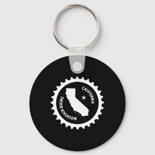 California Mountain Biking Ca Mtb Mountain Bike Key Ring