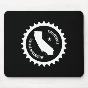 California Mountain Biking Ca Mtb Mountain Bike  Mouse Pad