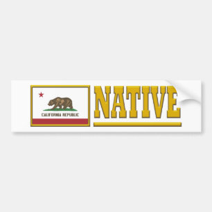 California Native Bumper Sticker