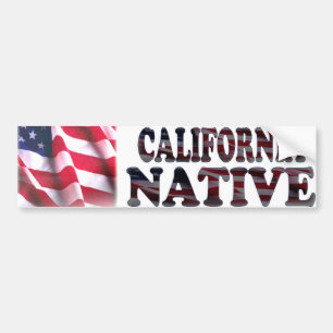 California Native Bumper Sticker