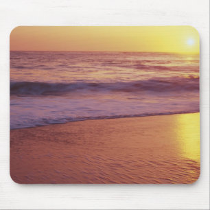 California, near Santa Cruz, View of beach at Mouse Pad