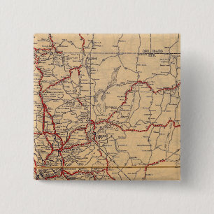 California, Nevada 15 Cm Square Badge