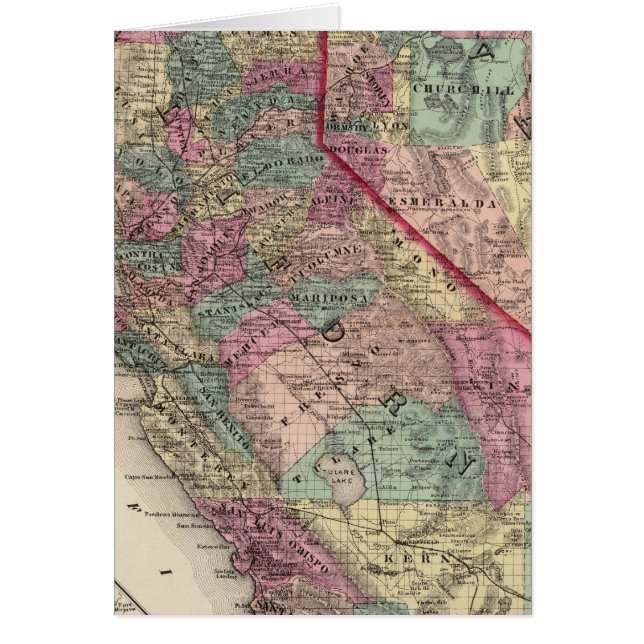 California, Nevada 3 (Front)