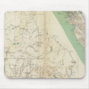 California, Nevada, Oregon Mouse Pad