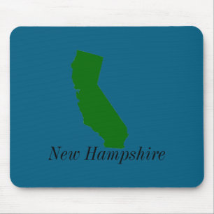 California New Hampshire  Mouse Pad