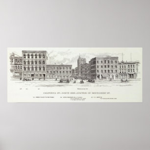 California North side Montgomery Poster