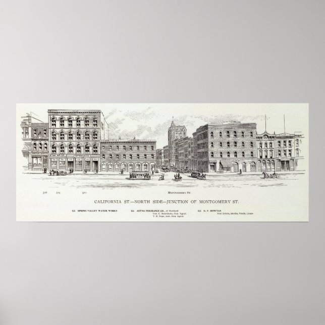 California North side Montgomery Poster (Front)