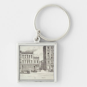 California North side Webb and Kearny Key Ring