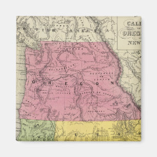 California, Oregon, Utah, New Mexico Magnet