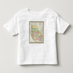 California, Oregon, Washington, Utah, New Mexico 3 Toddler T-Shirt