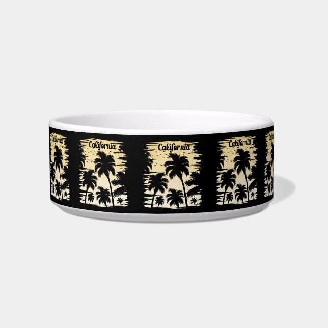 California Palm Tree Bowl (Left)