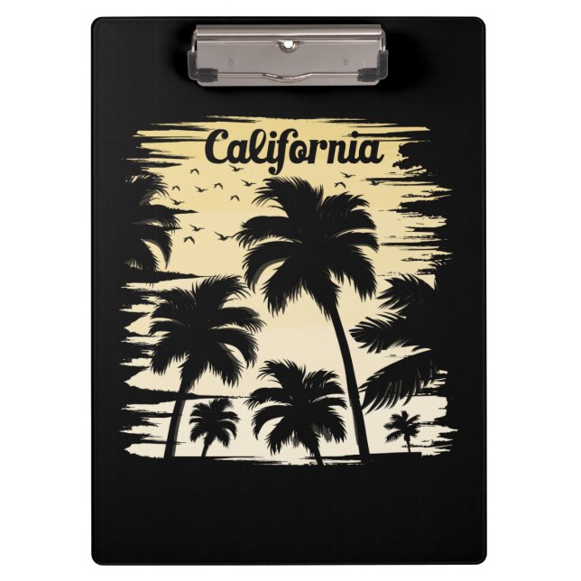 California Palm Tree Clipboard (Front)