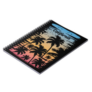 California Palm Tree Notebook