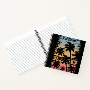 California Palm Tree Notebook