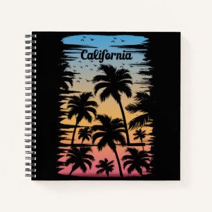 California Palm Tree Notebook