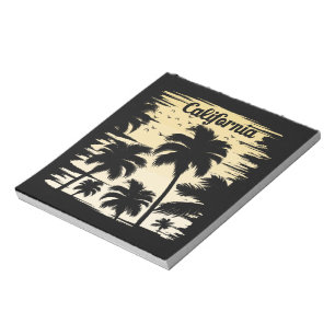 California Palm Tree Notepad