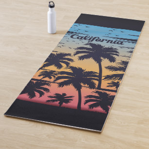 California Palm Tree Yoga Mat