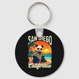 California Panda Zoo San Diego New Year 2025 Famil Key Ring