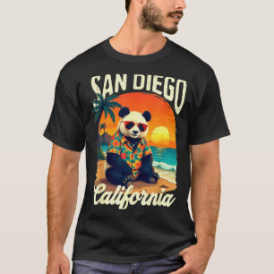 California Panda Zoo San Diego New Year 2025 Famil T-Shirt