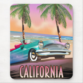 California Paradise Sunset Mouse Pad