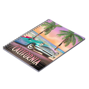 California Paradise Sunset Notebook