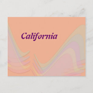 California Pastel Wings Postcard
