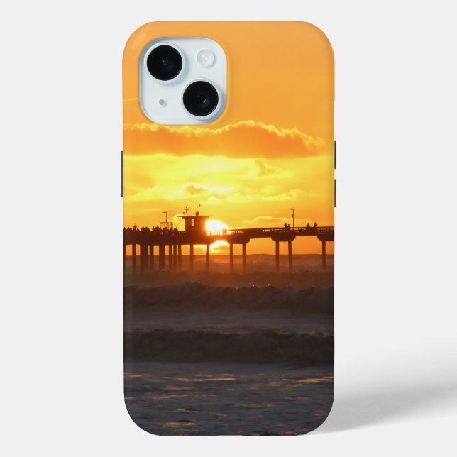 California Peer at Sunset Case-Mate iPhone Case (Back)