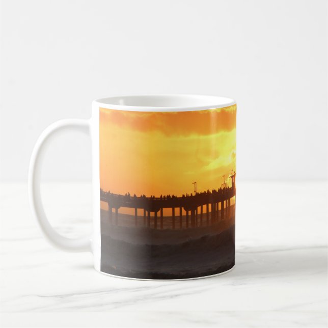 California Peer at Sunset Coffee Mug (Left)