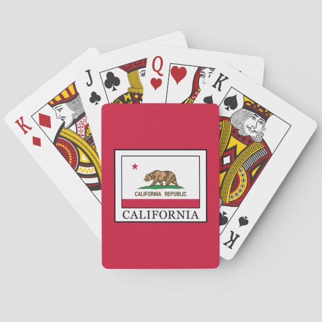 California Playing Cards (Back)