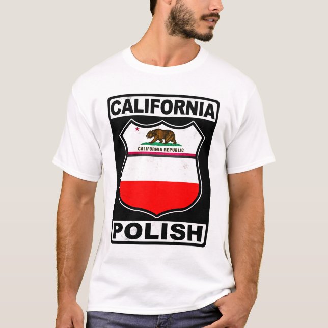 California Polish American Tee (Front)