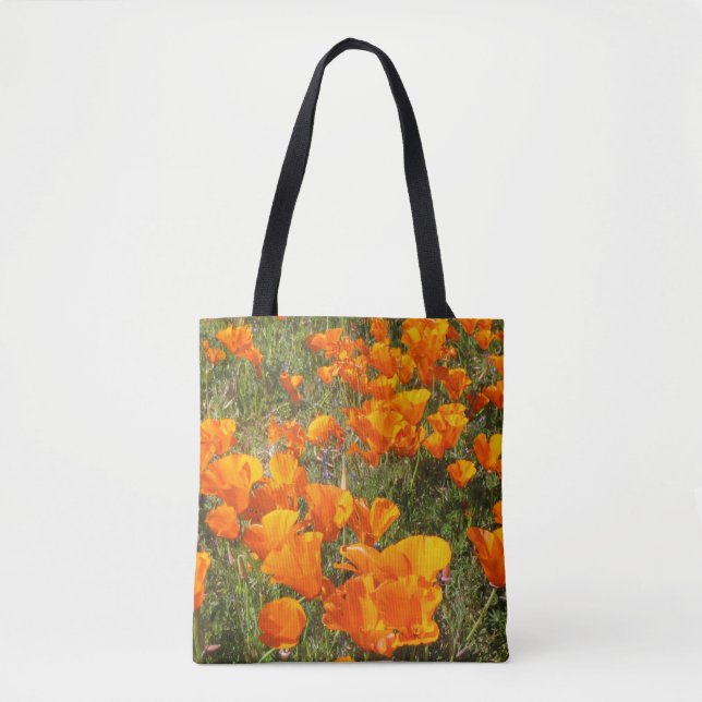 California Poppies Allover Tote (Front)