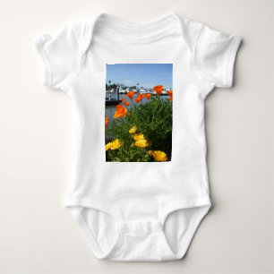 California Poppies Baby Bodysuit