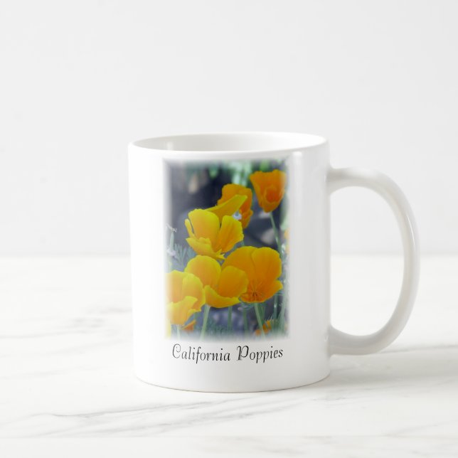 California Poppies Coffee Mug (Right)