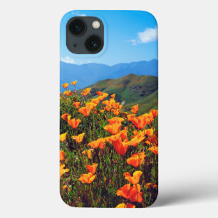 California poppies covering a hillside iPhone 13 case