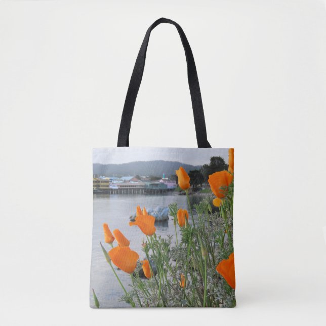 California Poppies  Tote Bag (Front)